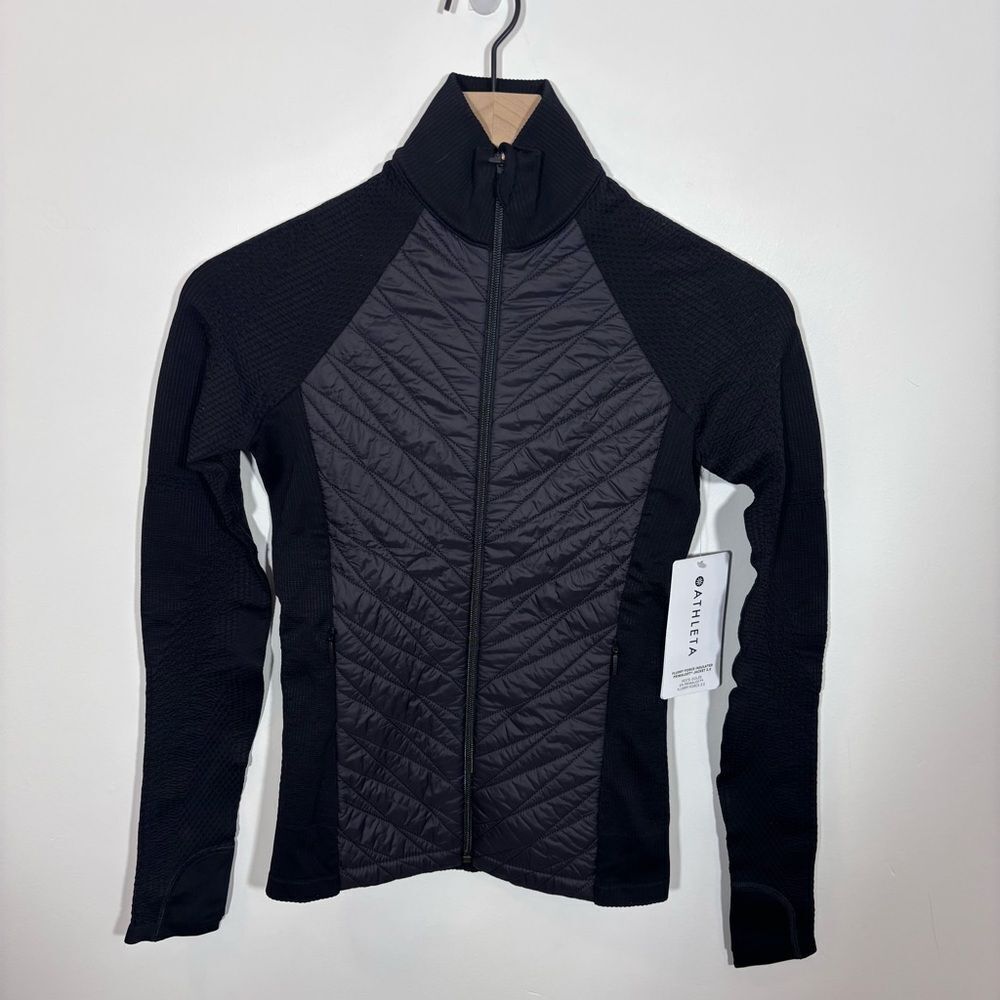Athleta FLURRY FORCE INSULATED PRIMALOFT® JACKET 2.0 NEW with tags XXS Black - Picture 6 of 16